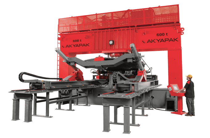 Пресс для производства выпуклых днищ BMB-P