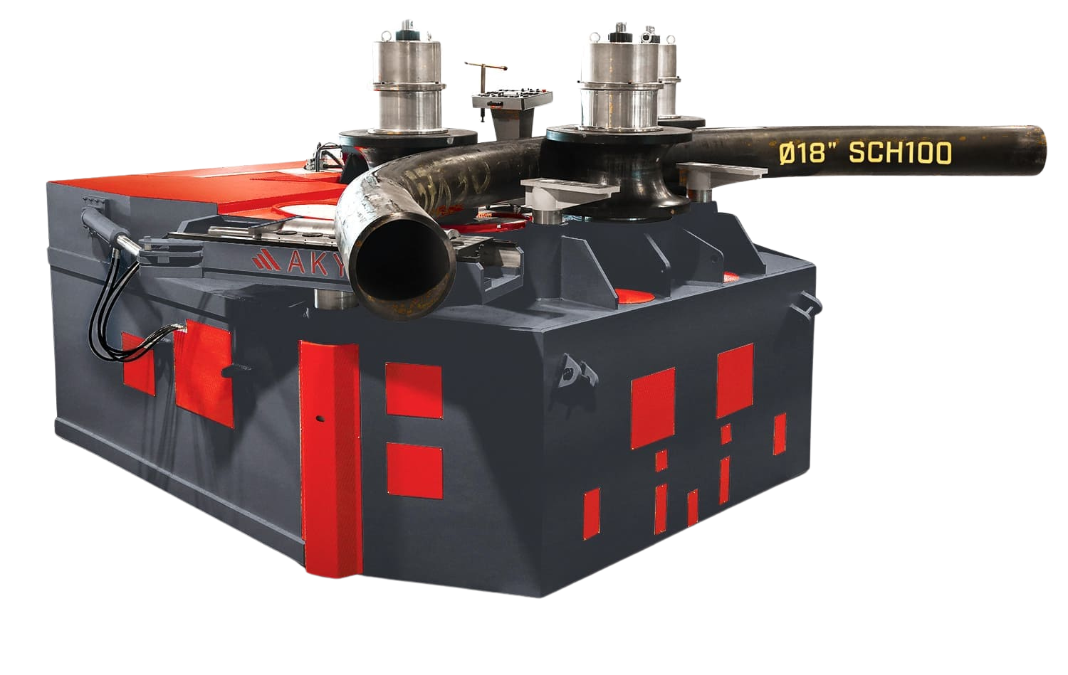 3-х валковый профилегибочный станок APK (тяжёлая серия)