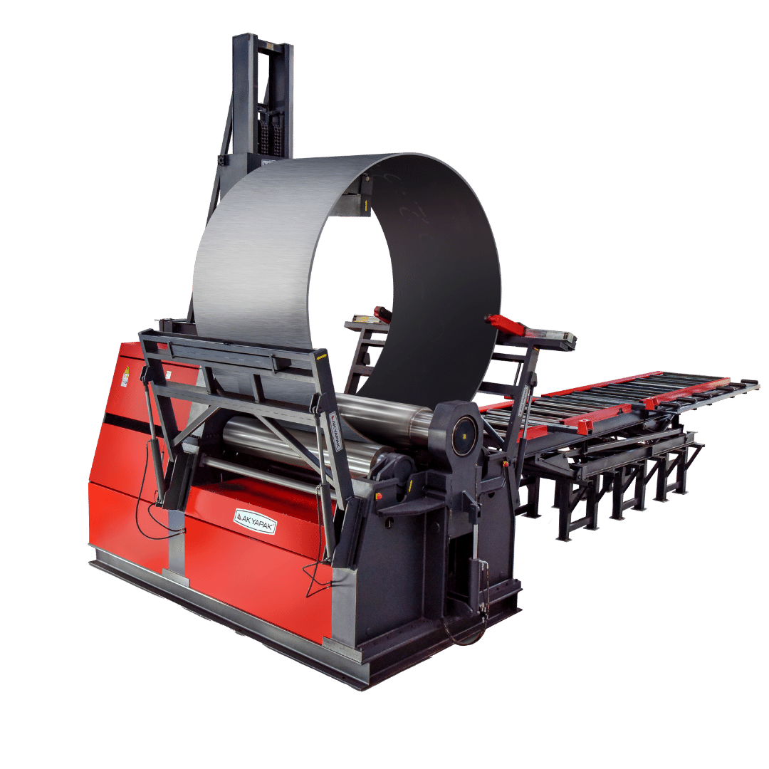 4-х валковая линия для производства башен ветрогенераторов AHS-RK