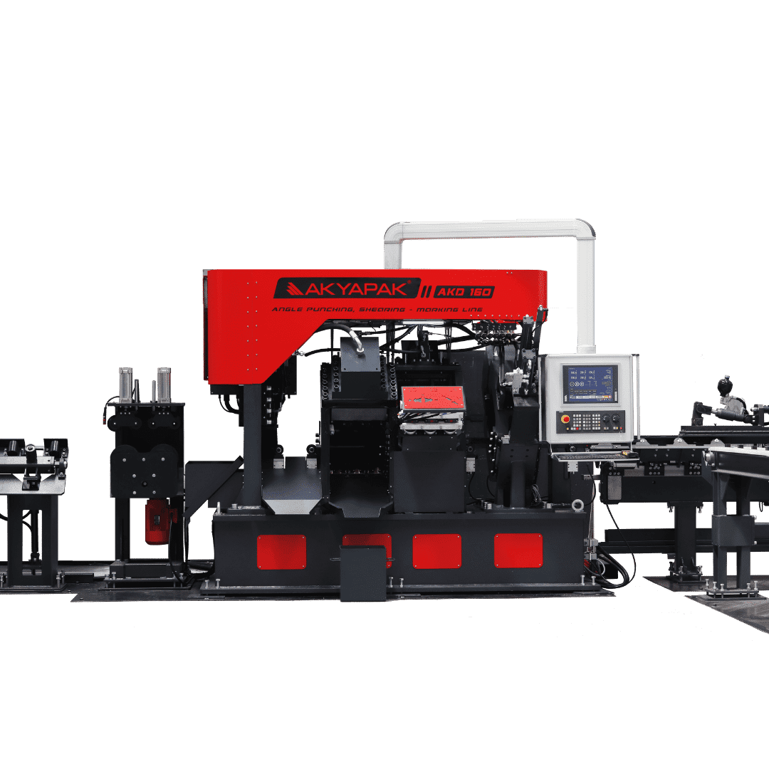 Линия сверления и резки углового профиля AKD